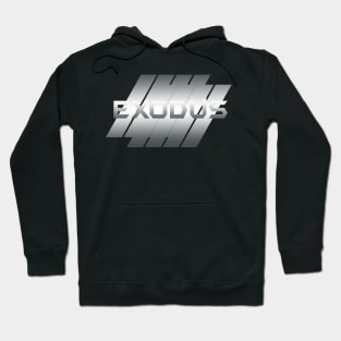 Metallic Illustration exodus Hoodie